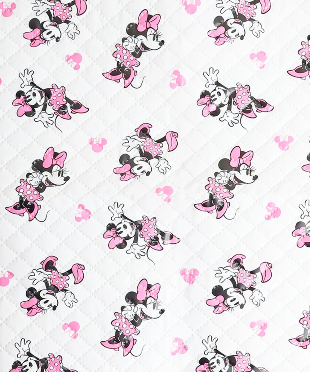 Disney Baby Girl's Minnie Mouse Changing Mat - White