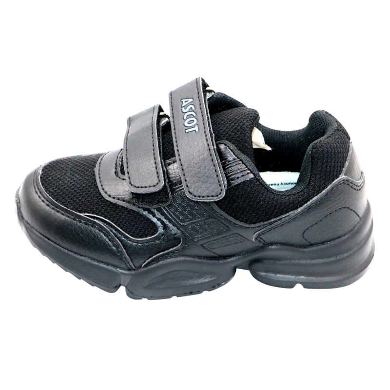 Ascot - Boy' School Shoe - Black