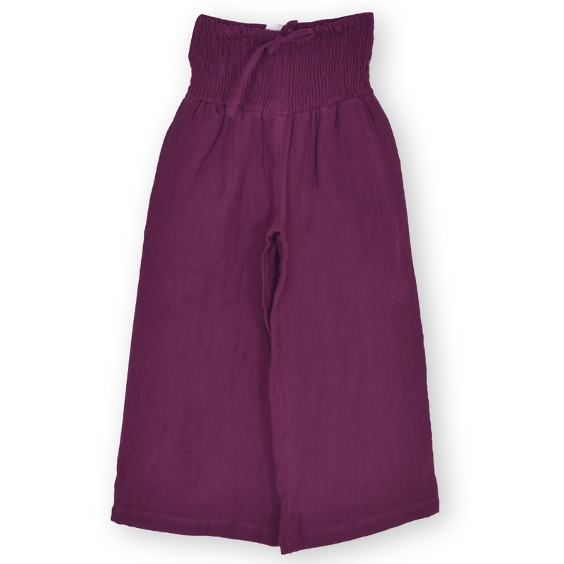Nexgen Girls - Girl's Solid Wide Leg Pants - Purple