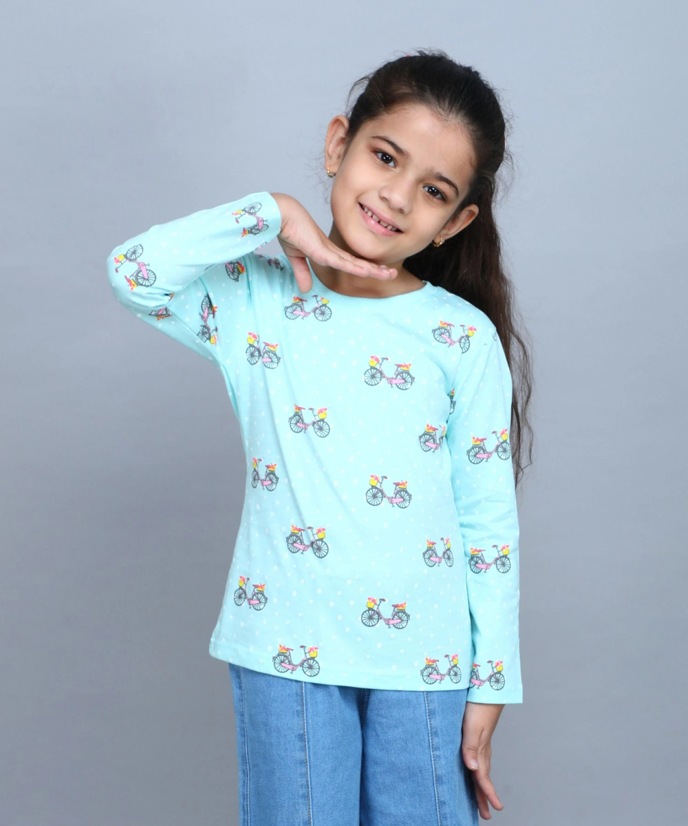 Nexgen Girls - Girl's Casual T-Shirt - Blue