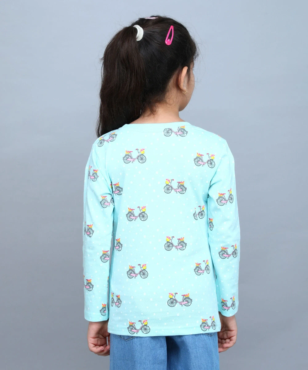 Nexgen Girls - Girl's Casual T-Shirt - Blue