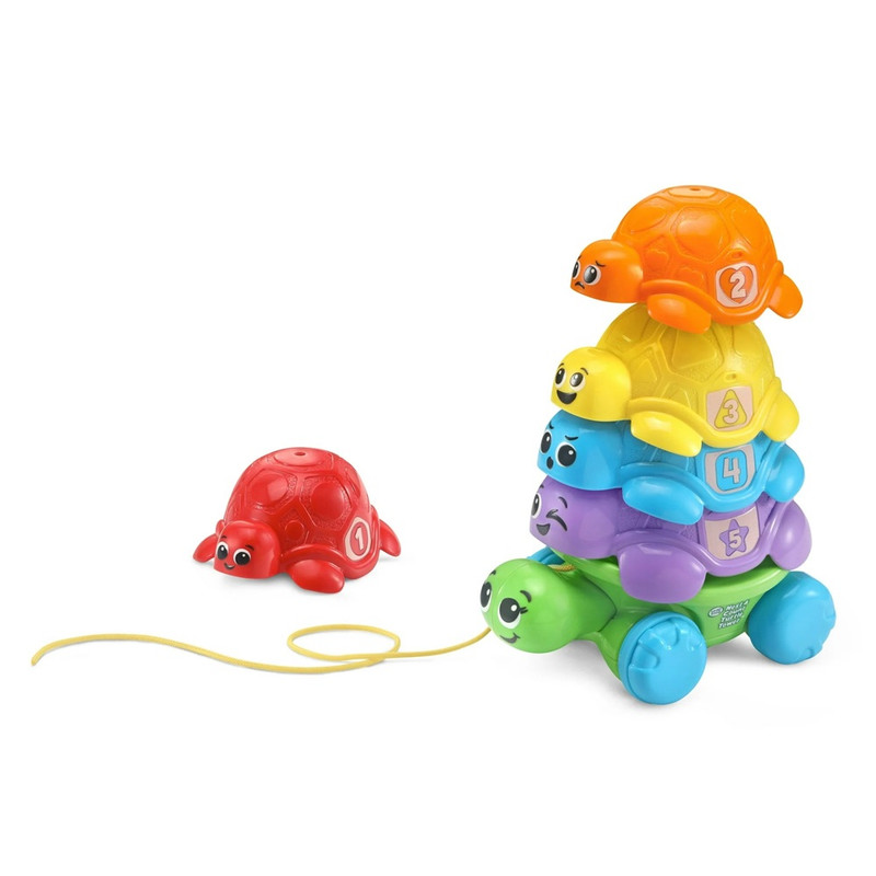 LeapFrog - Nest And Count Turtle Tower Toy Set