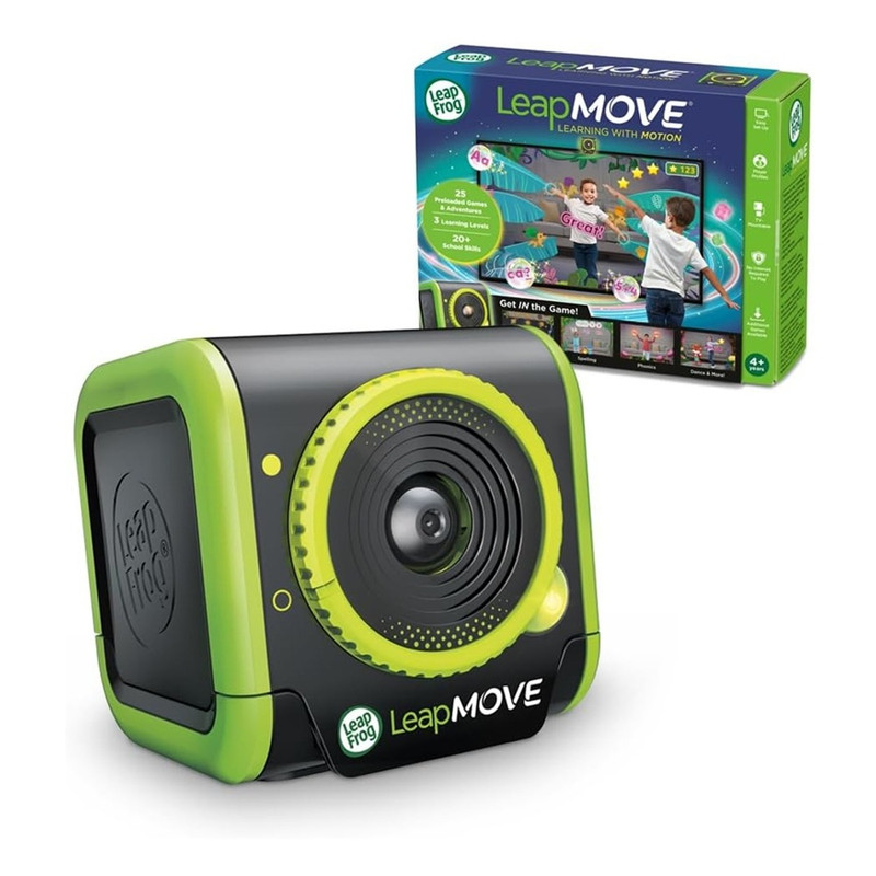 LeapFrog Leapmove Motion-Based Active Learning Video Game System - Black/Green