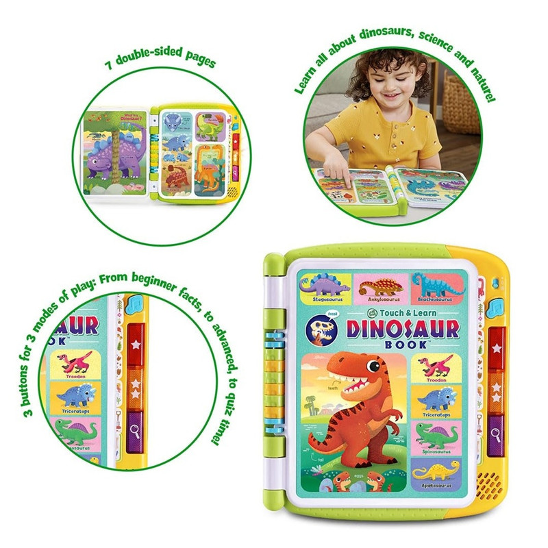 LeapFrog - Touch And Learn Dinosaur Interactive Book