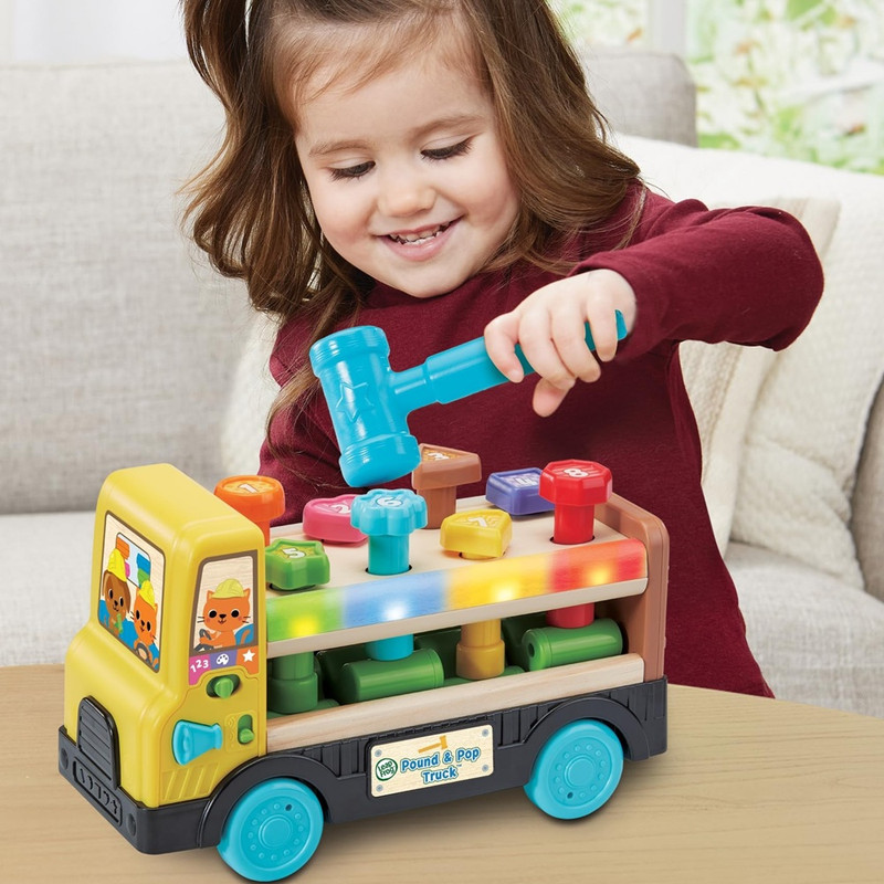 LeapFrog - Pound And Pop Truck Interactive Toy
