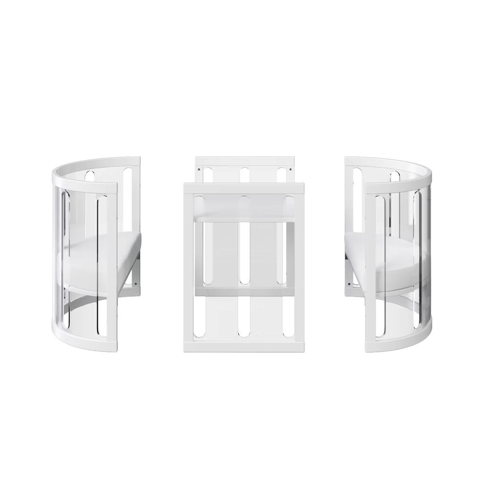 Babyhood - Kaylula Sova Baby Cot - White