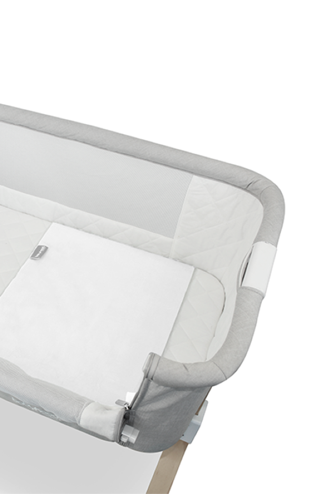 Babyhood - Luxurious Breathe Eze Mattress Protector Sheet Only - Grey - L