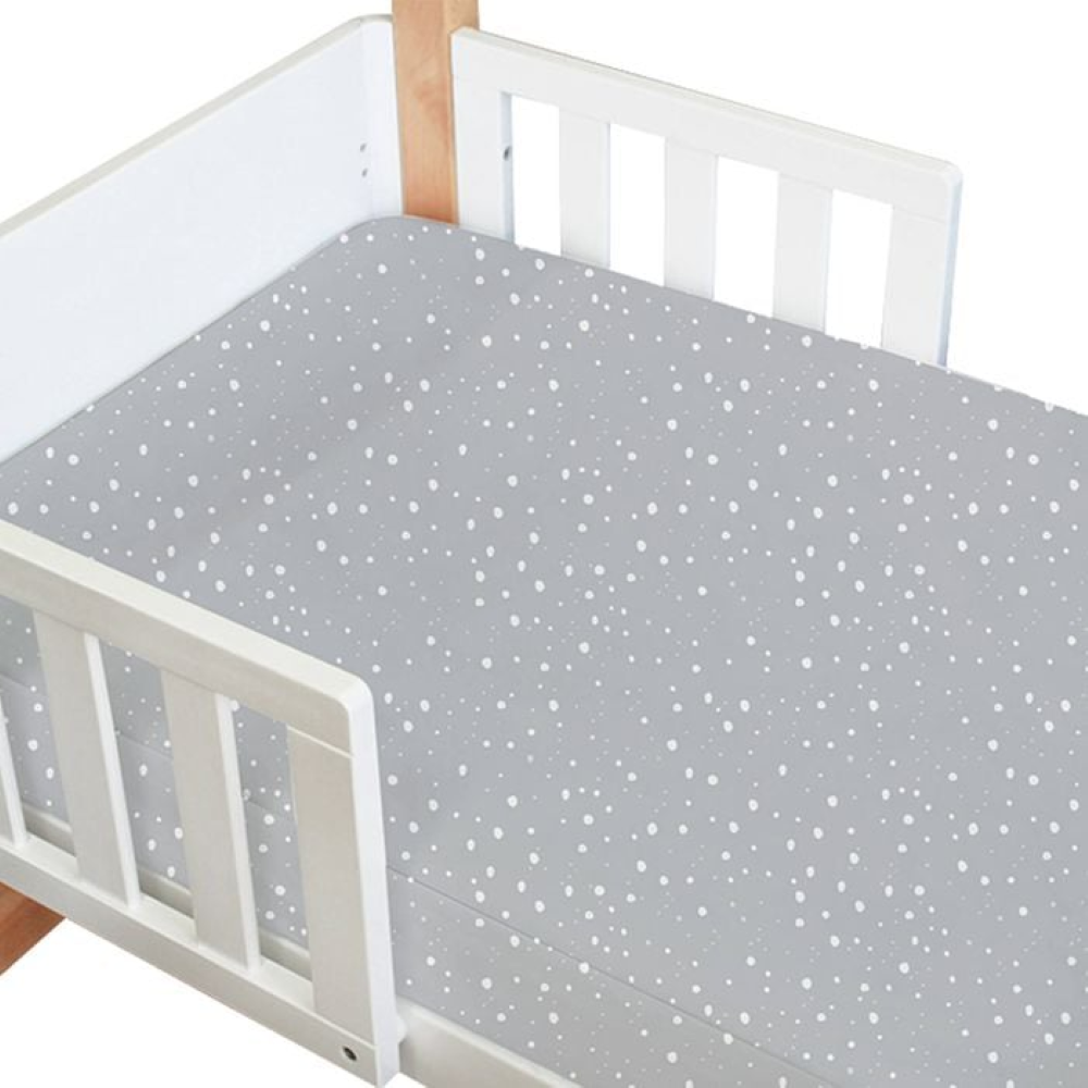 Babyhood - Amani Bebe Standard Cot Fitted Sheet - Drops