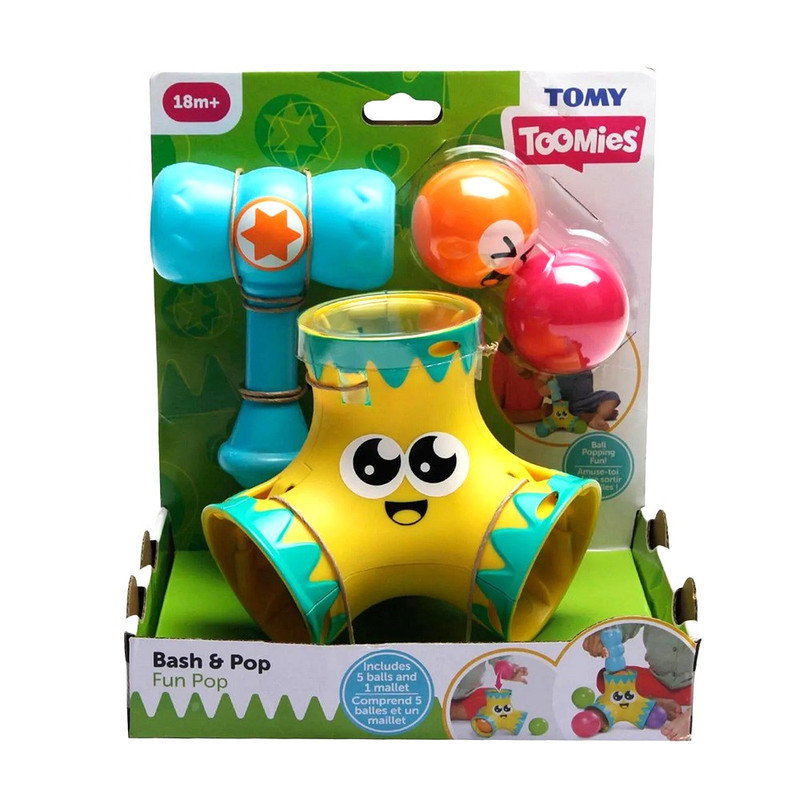 Tomy Toomies - Bash & Pop Ball Hammring Toy