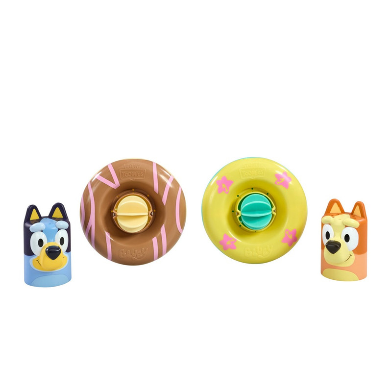 Tomy Toomies - Bluey & Bingo Floats Bath Time Toy Set
