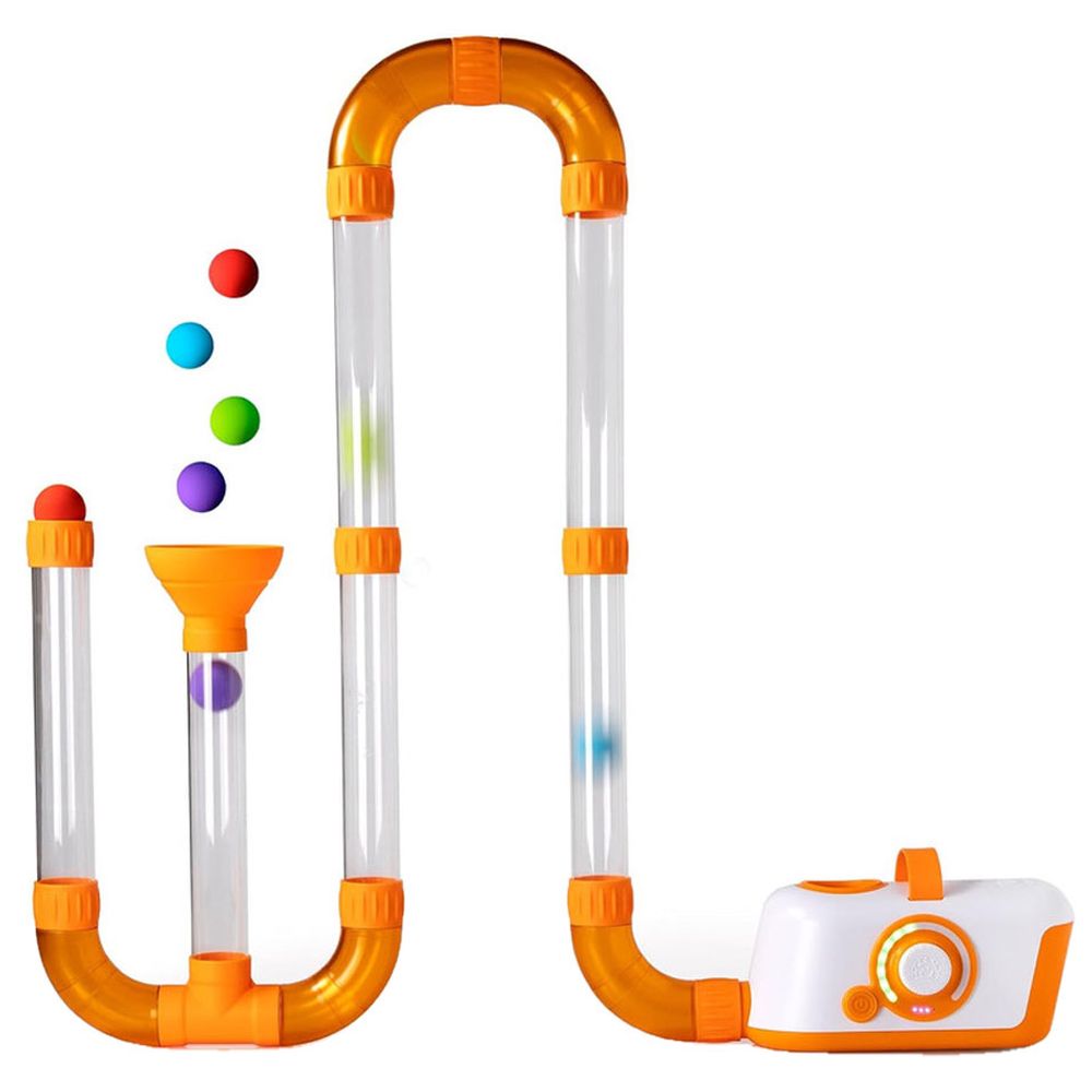 Fat Brain Toys Air Toobz Air-Powered Educational Toy Set