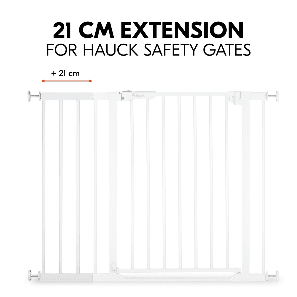 Hauck - Child Safety Gate Extension Only - White - 21 cm