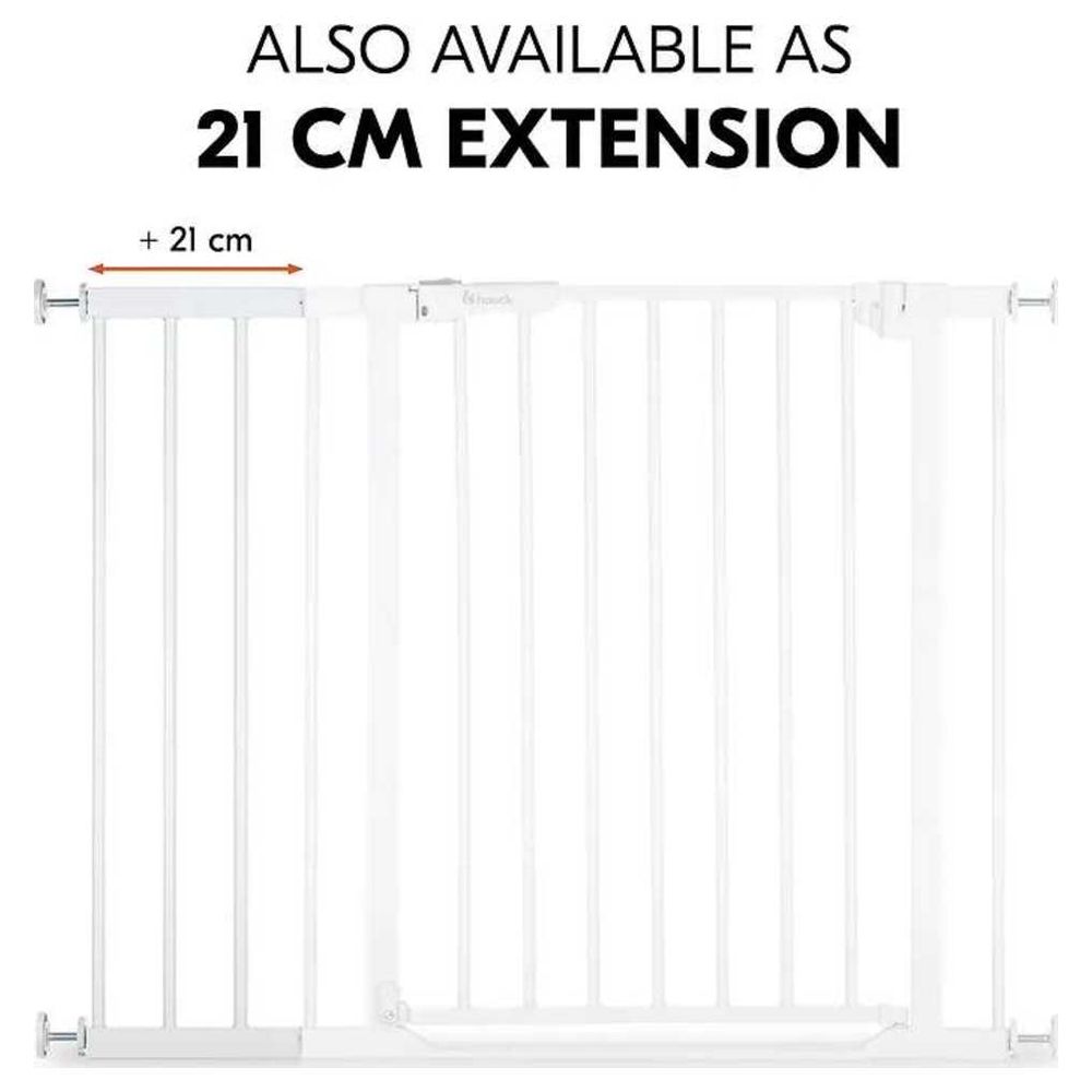 Hauck - Child Safety Gate Extension Only - White - 9 cm