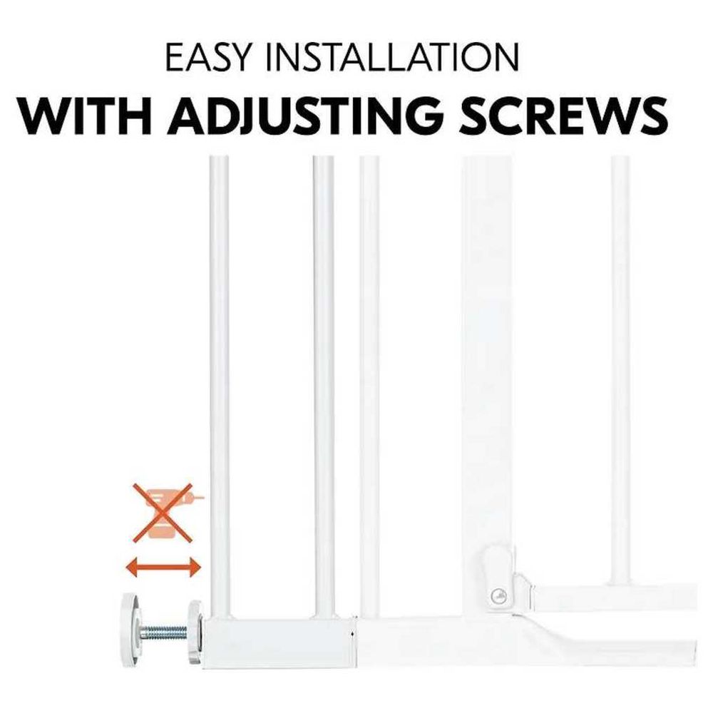 Hauck - Child Safety Gate Extension Only - White - 9 cm
