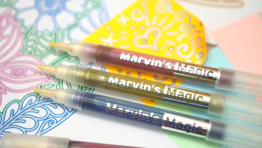 Marvin's Magic - Silver Rainbow Markers - 12pcs