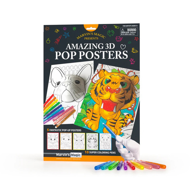 Marvin's Magic - Amazing 3D POP Posters