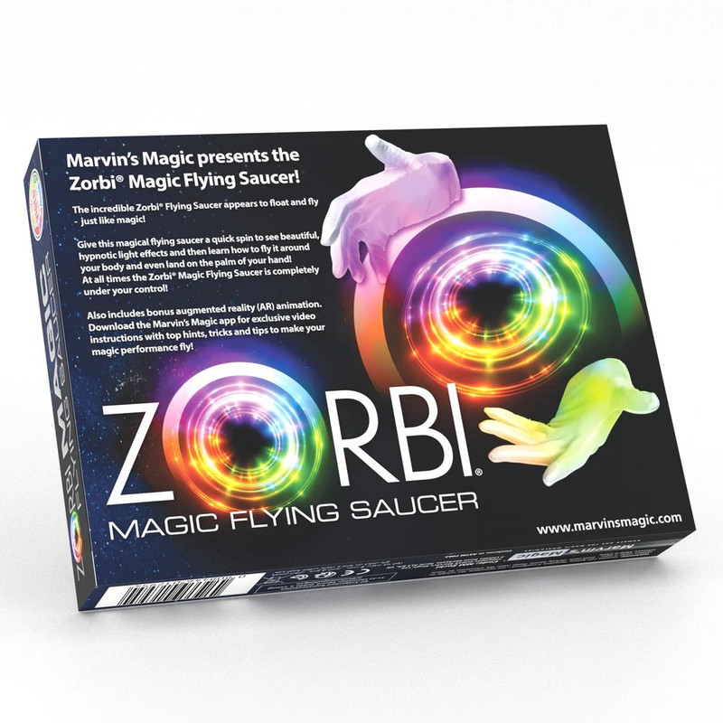Marvin's Magic - Zorbi Flying Saucer Spinning Floating Toy