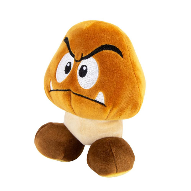 Tomy - Club Mocchi Super Mario Junior Plush Toy - Goomba - 15 cm