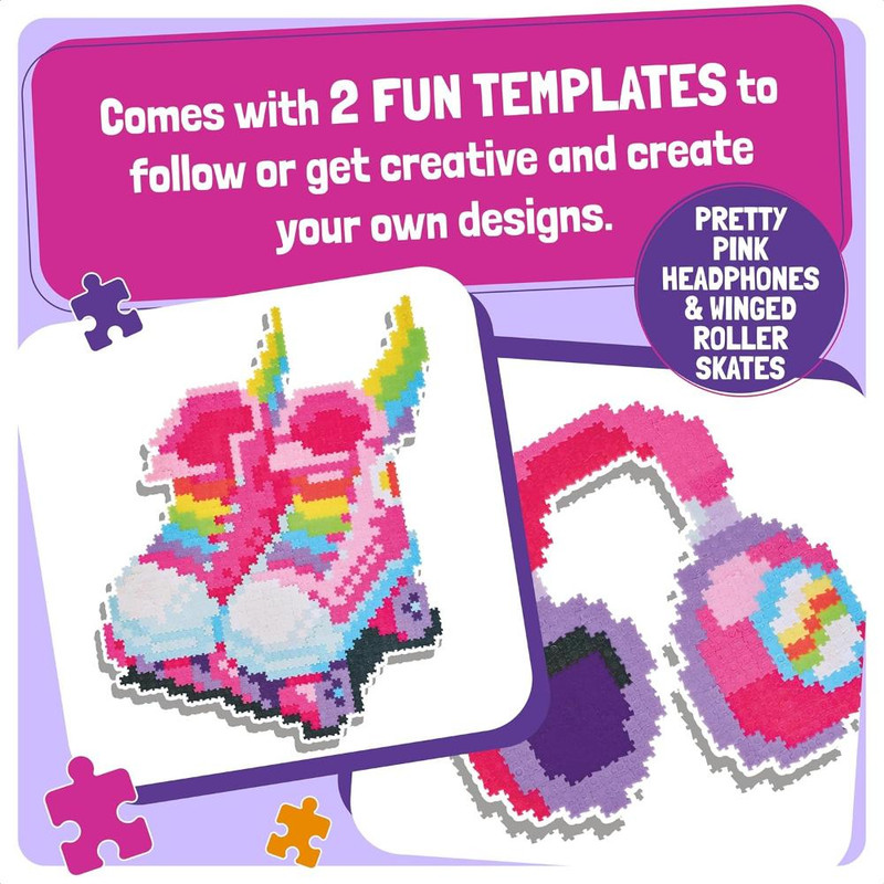 Fat Brain Toys - Jixelz Rock 'n' Roller Puzzle Set - 1250 Pcs