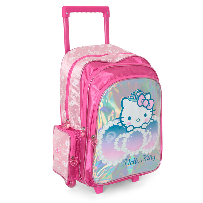 Sanrio - Hello Kitty Crystal Princess Trolley Bag - 18-Inch/46cm