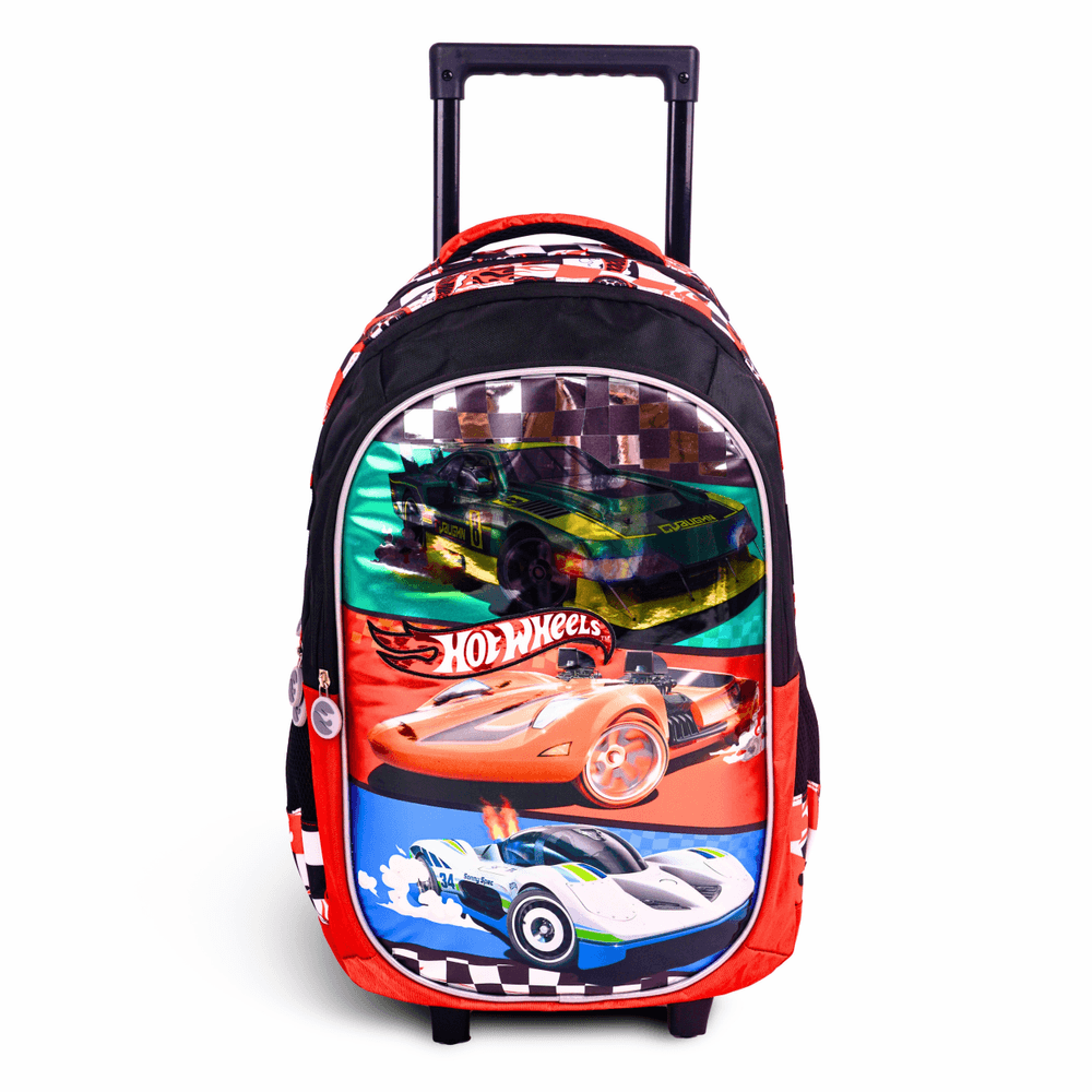 Mattel - Hot Wheels School Trolley Bag - 18-Inch/46cm