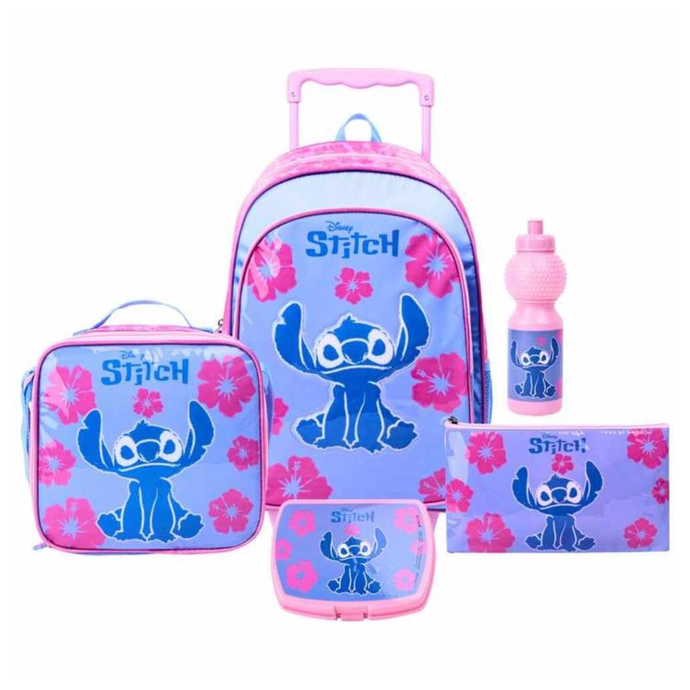 Disney - 5-In-1 Stitch Fur Enough Trolley Box Set - 16-Inch
