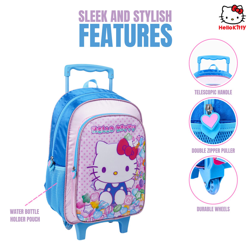 Sanrio - Hello Kitty Kitten Candy 5in1 Trolley Box Set - 16 Inches