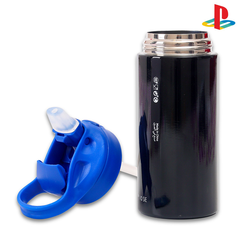Sony - Stainless Steel Water Bottle - PlayStation Controllers - 400 ml