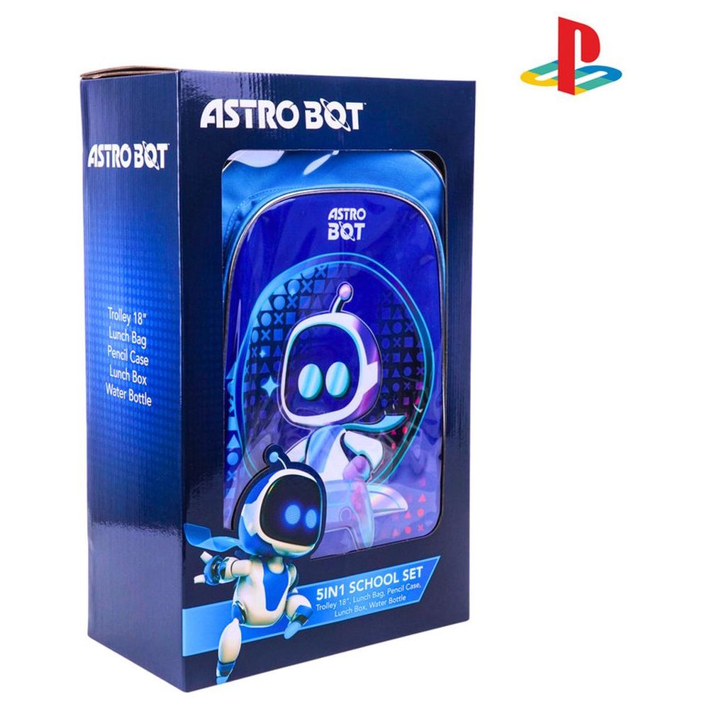 Sony - 5-In-1 Playstation Play Trolley Box Set - 18-Inch