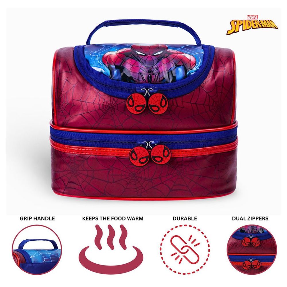 Marvel - Spider-Man Beyond Limits Dual Compartment Lunch Bag - 1 L