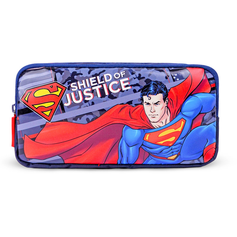 Warner Bros - Superman Superpower Pencil Case - Dark Blue