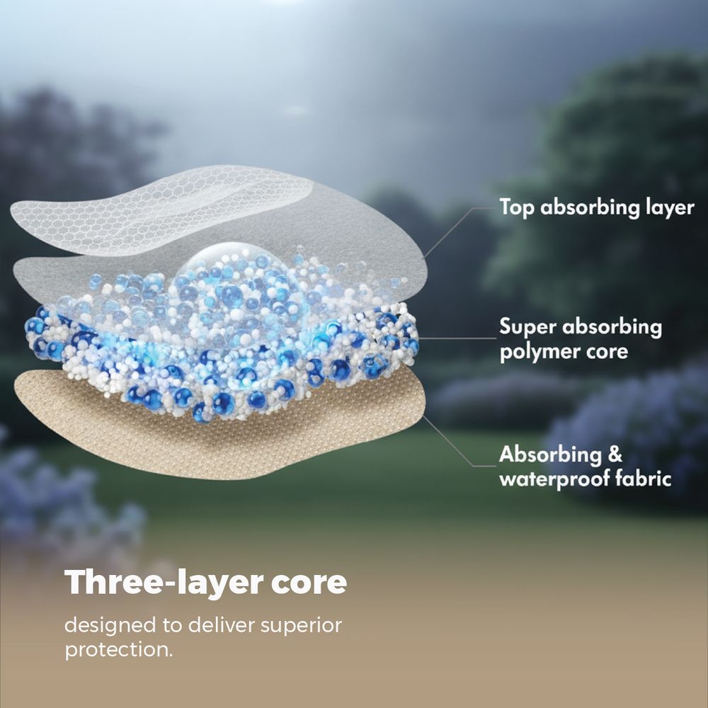 Nurtur Cozi Disposable Nursing Breast Pads Set - 120 Pcs