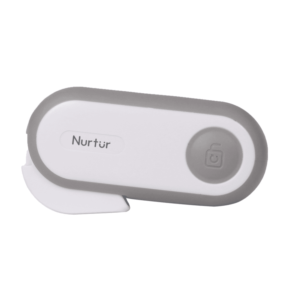 Nurtur - Safety Cabinet Lock - 1 Pc - White/Grey