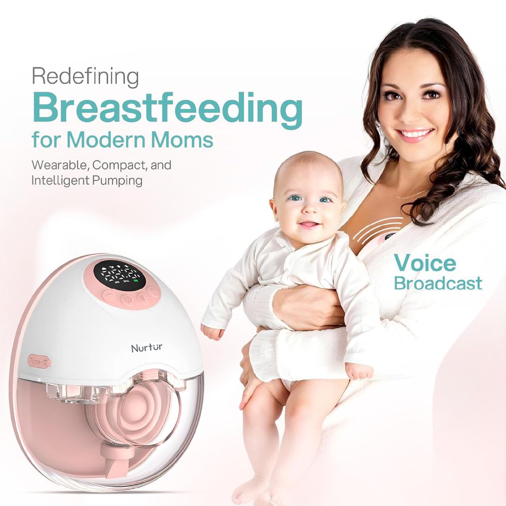 Nurtur Cozi - Single Electric Wearable Breast Pump - 150 ml