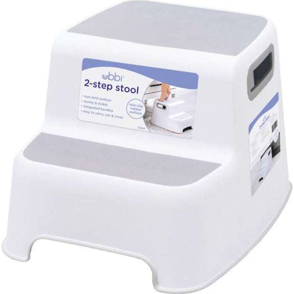 Ubbi 2-Step Stool - Grey