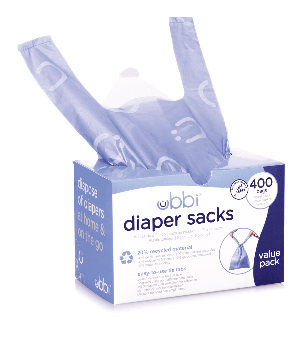 Ubbi - Diaper Sacks - Blue - 400 Pcs