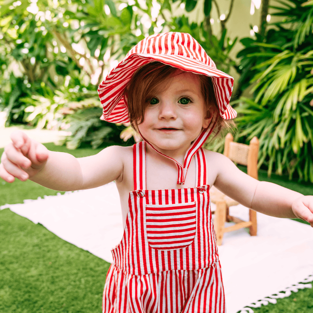 Next of Kin - Bobby Bucket Hat - Red Stripe