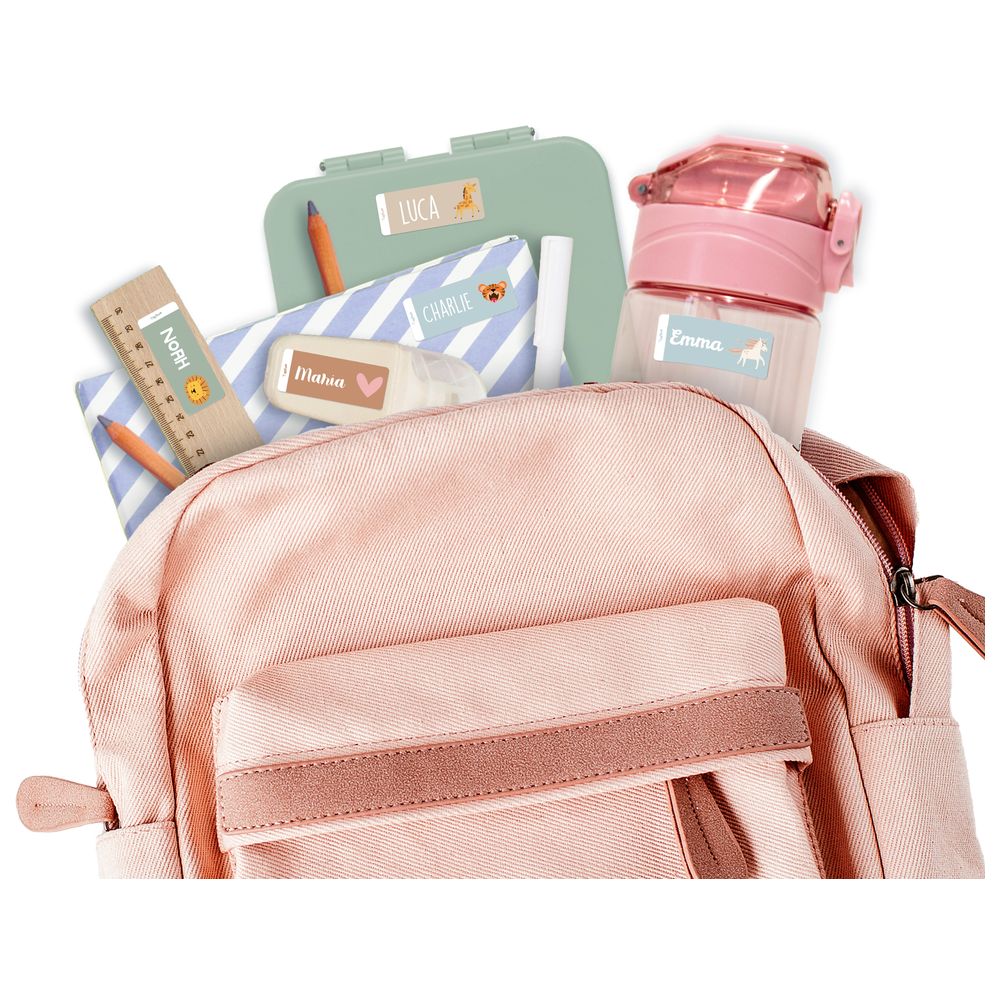 TagMe - Personalised Name Label - Earth - 48 Pcs