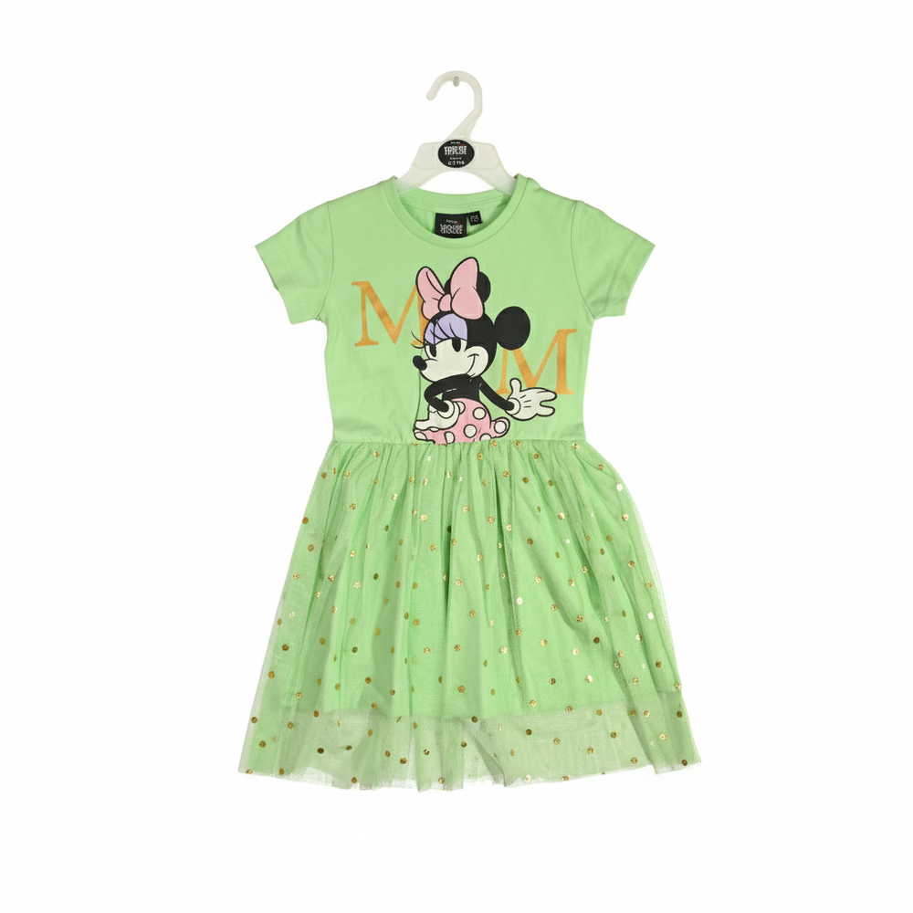 Minnie Mouse - Girl's Tulle Dress - Green