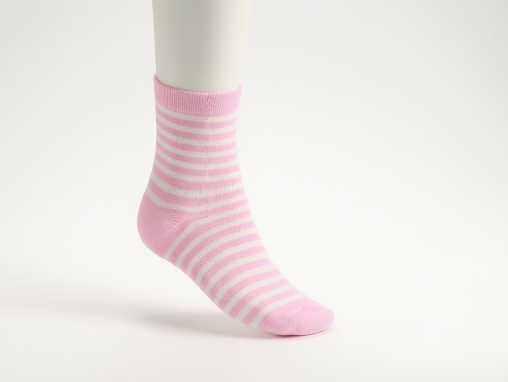 Lilo & Stitch 3pc-Set - Girl's Anklet Socks - Pink/Purple/Green