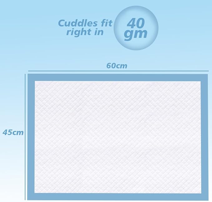 Cute 'n' Cuddle - Baby Disposable Changing Mats Pack of 120 - Multicolor