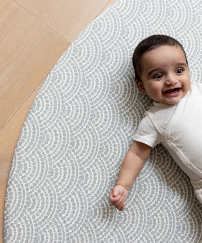 Totter & Tumble Round Reversible Playmat - The Mariner & Roamer - 138 cm