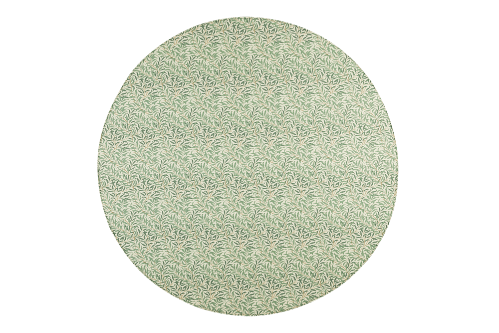 Totter & Tumble Round Reversible Playmat - The Willow Boughs & Strawberry Thief - 138 cm