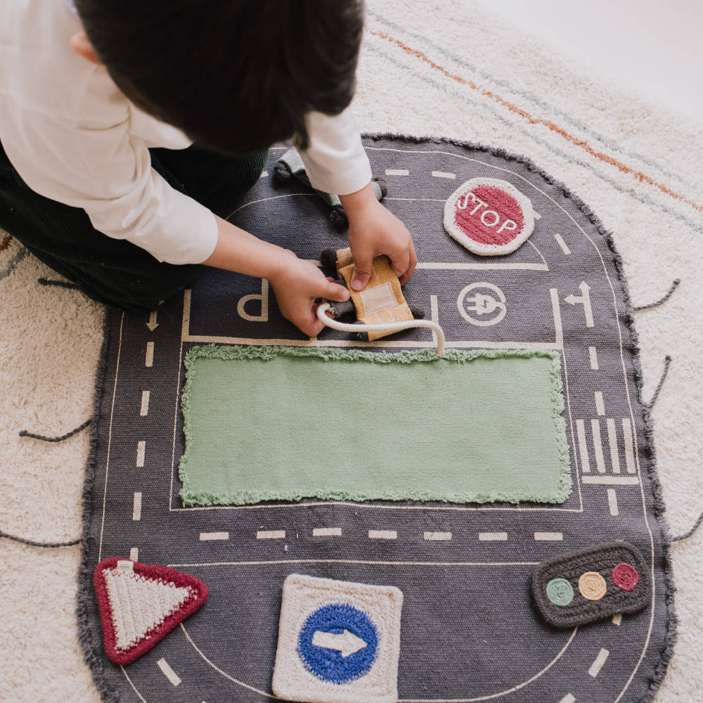 Lorena Canals - Eco City Green Toy Playset - Multicolor - 7 Pcs