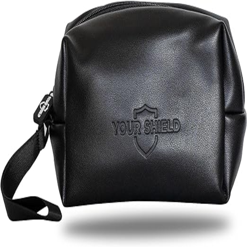 Your Shield - Logo Detail Reusable Seat Cover - Black
