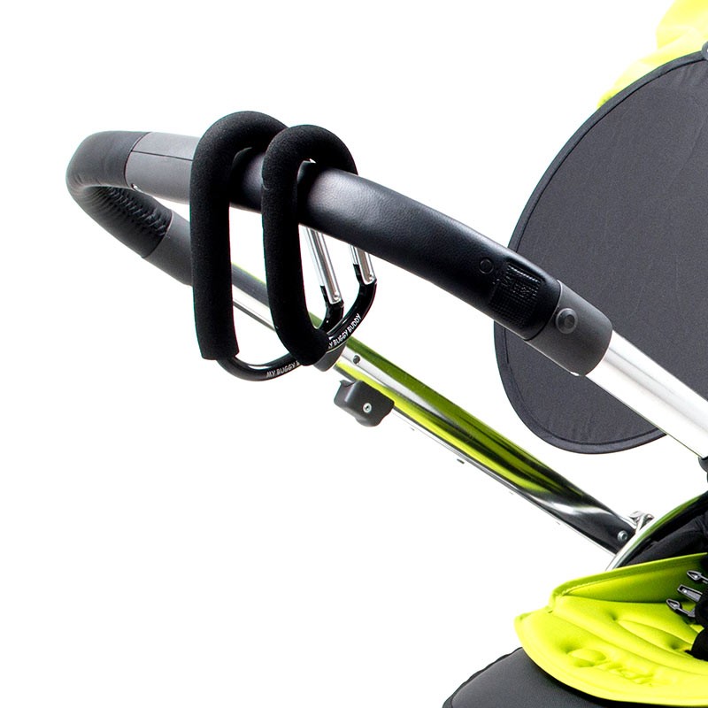 My Buggy Buddy - Stroller Organizer Clip Only - Black - Large