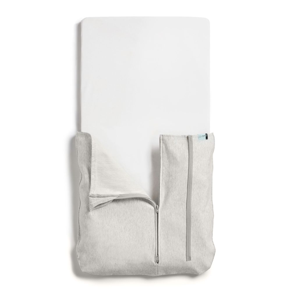 Ergopouch - 0.2/1.0 Tog Baby Bassinet Tuck Sheet Only - Grey Marle