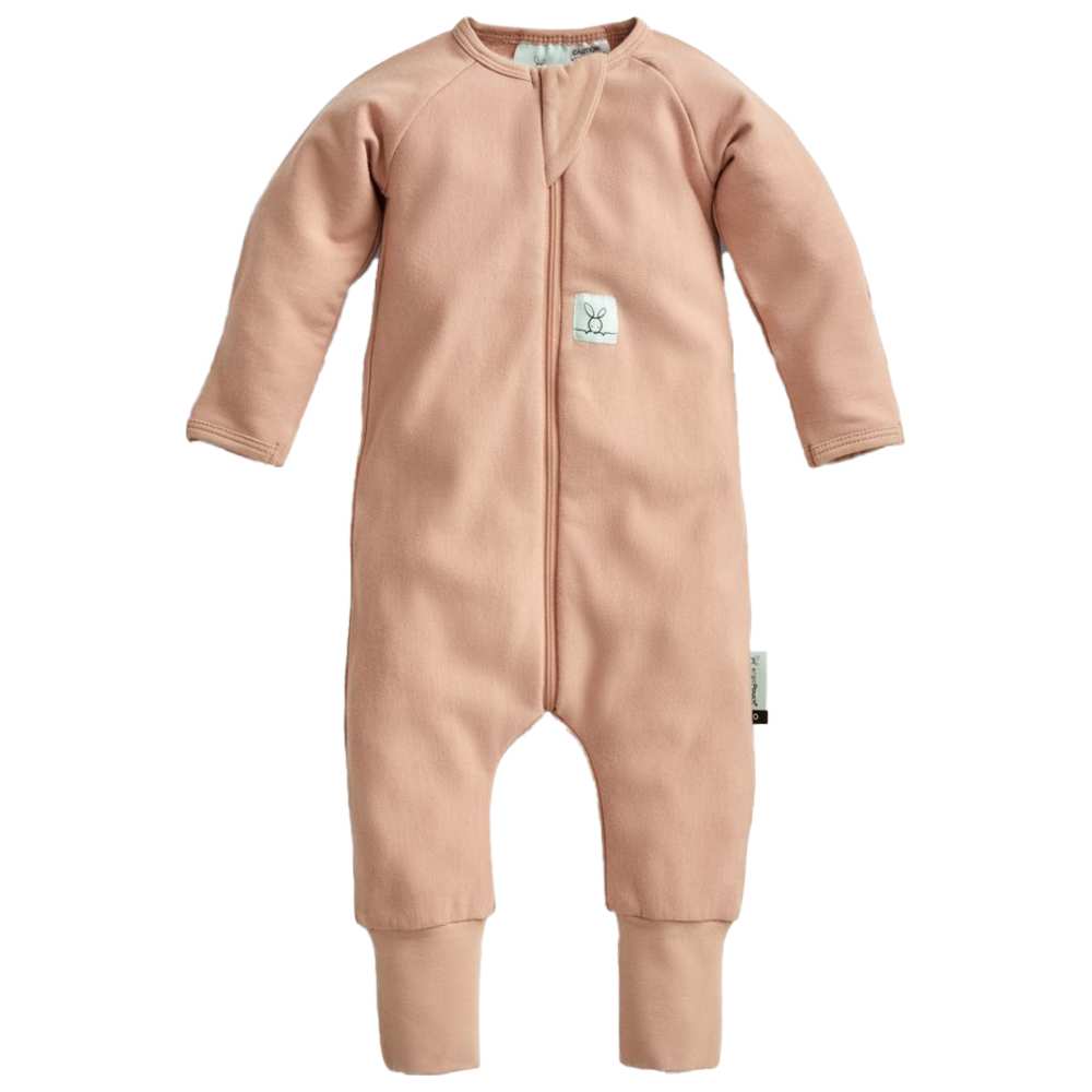 Ergopouch - 1.0 Tog Layers Long Sleeve Bodysuit - Latte