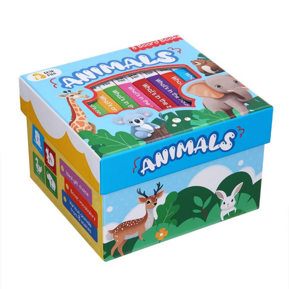 Animals Board Book Set - Pack of 8
