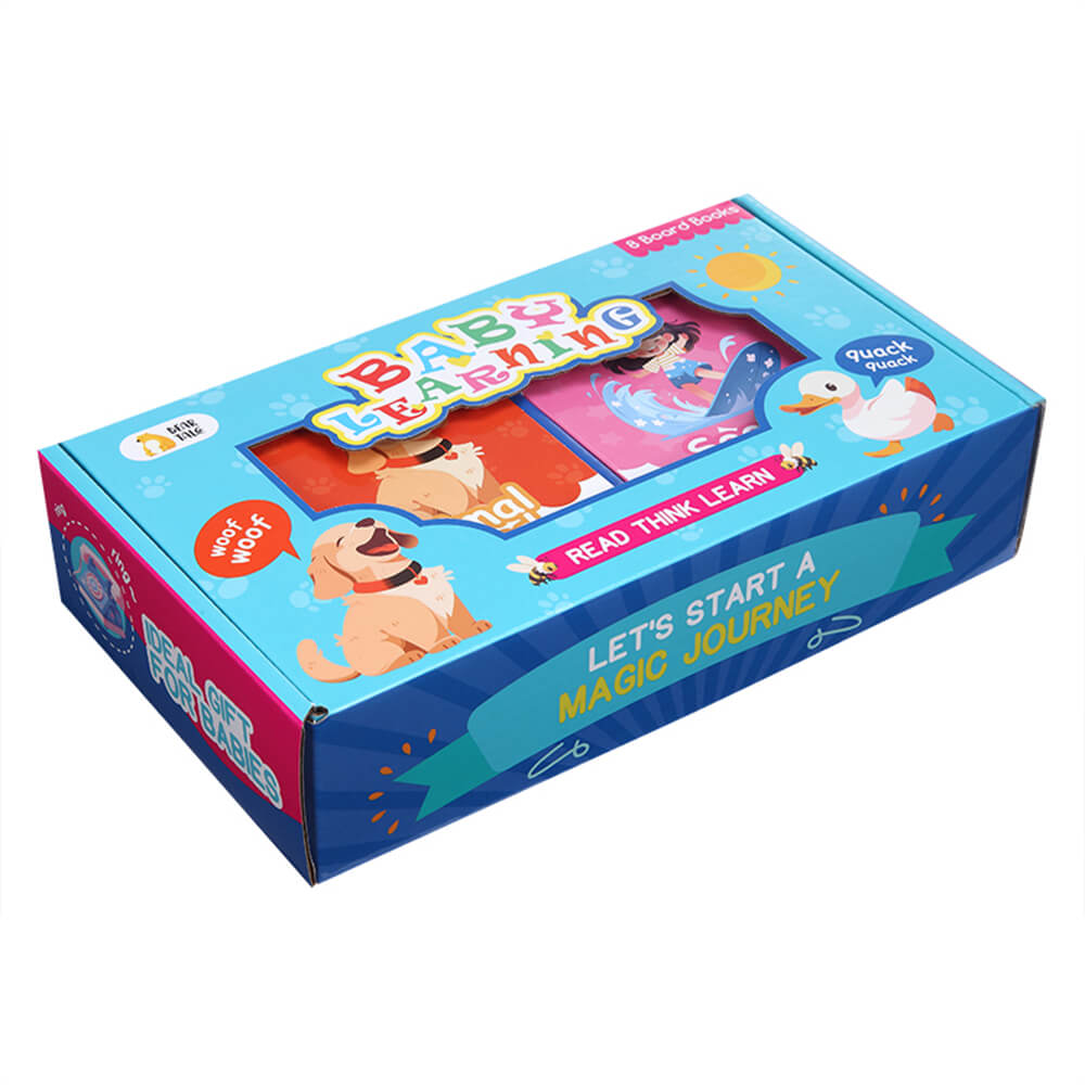 Baby Learing Board Book Set - Pack of 8